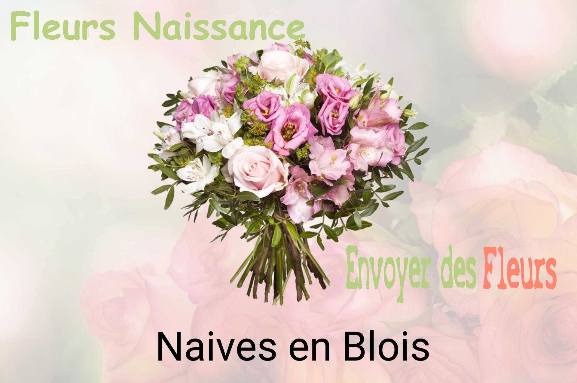 Bouquet de fleurs de naissance livré à Naives-en-Blois